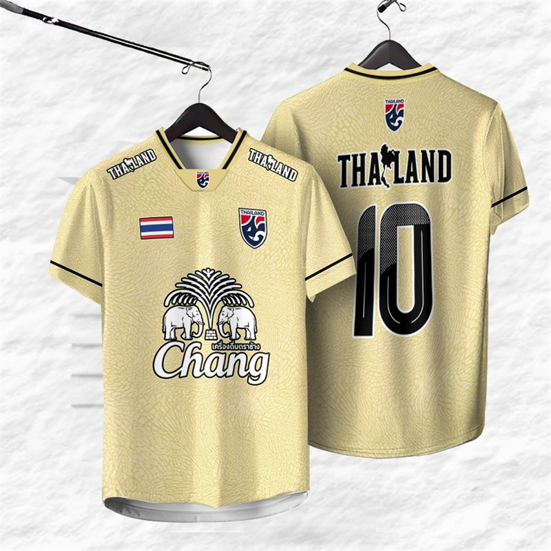 Thai Silk Blouse - Koszulka męska z numerem 10, Tajlandia,
