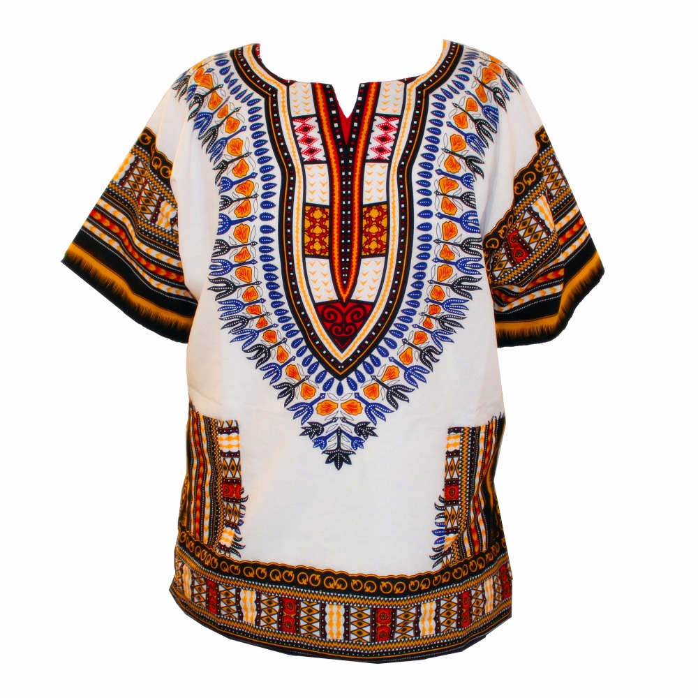 Dashiki Shirt Men - (Szybka wysyłka) Nowe modne afrykańskie tradycyjne