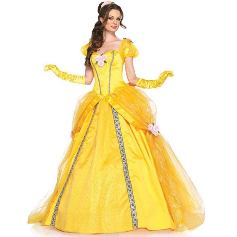 Ethnic Wear Fashion Designer - Kostium księżniczki na Halloween dla dorosłych,