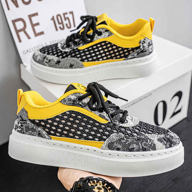 Ethnic Wear Fashion Designer - Nowe sneakersy męskie casualowe designerskie etniczne