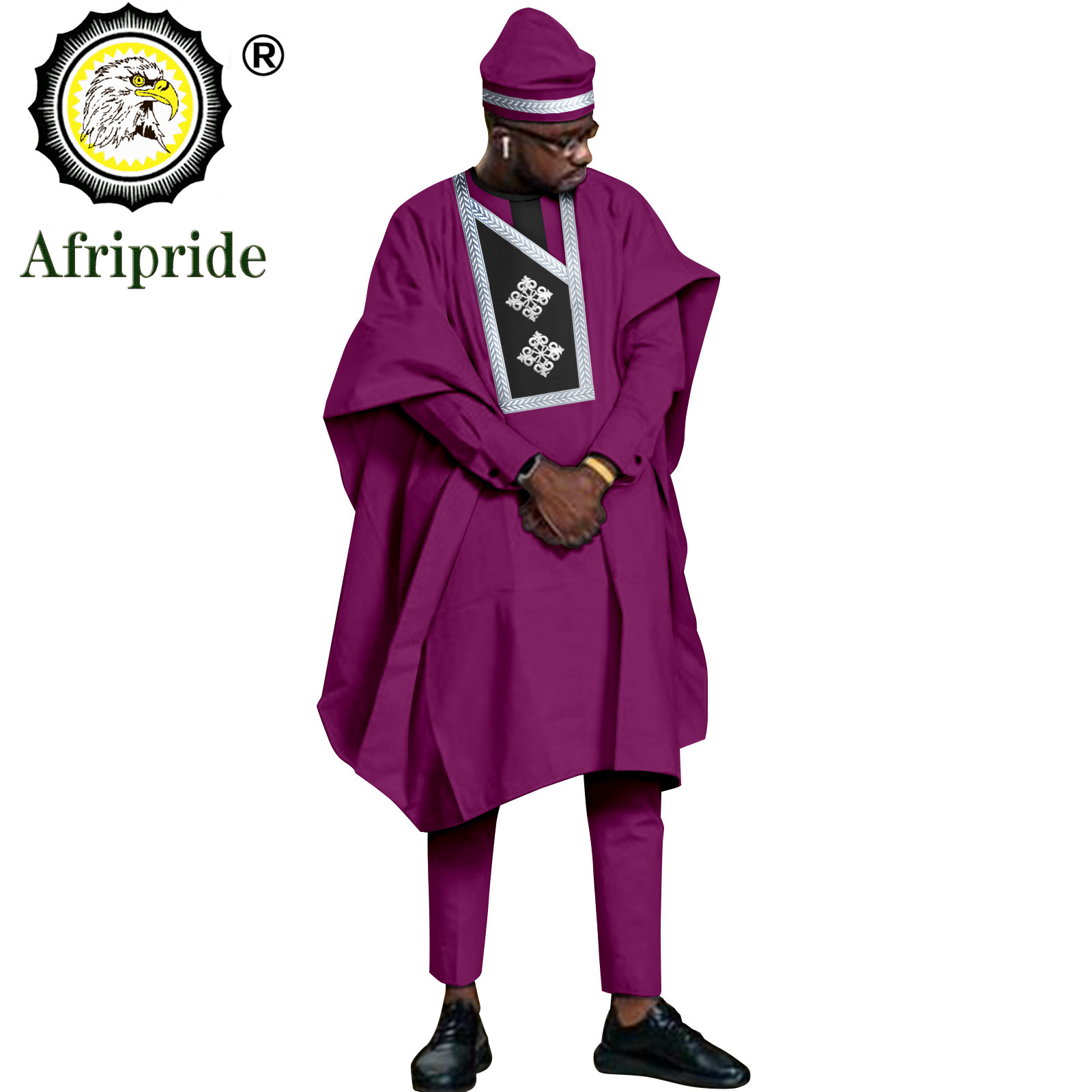 Dashiki Shirt Men - Garnitury męskie Agbada Robe Dashiki koszule