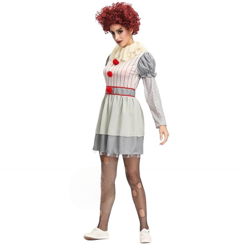 Ethnic Wear Fashion Designer - Duży strój klauna na Halloween, kostium