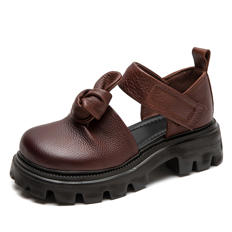 The Ethnic Fashion - Buty damskie na platformie z etnicznym