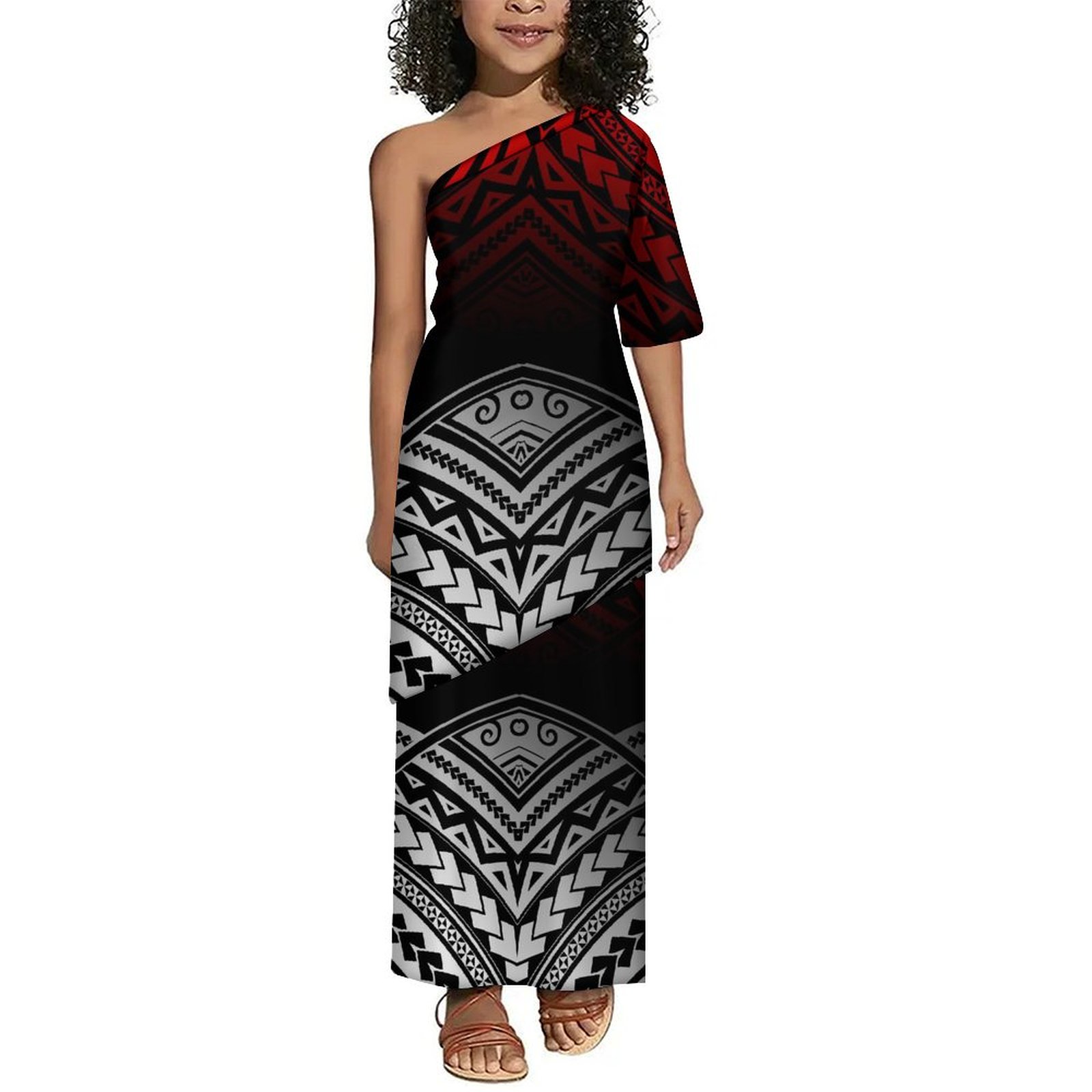 Ethnic Wear Fashion Designer - Tradycyjny plemienny styl etniczny Sukienka na