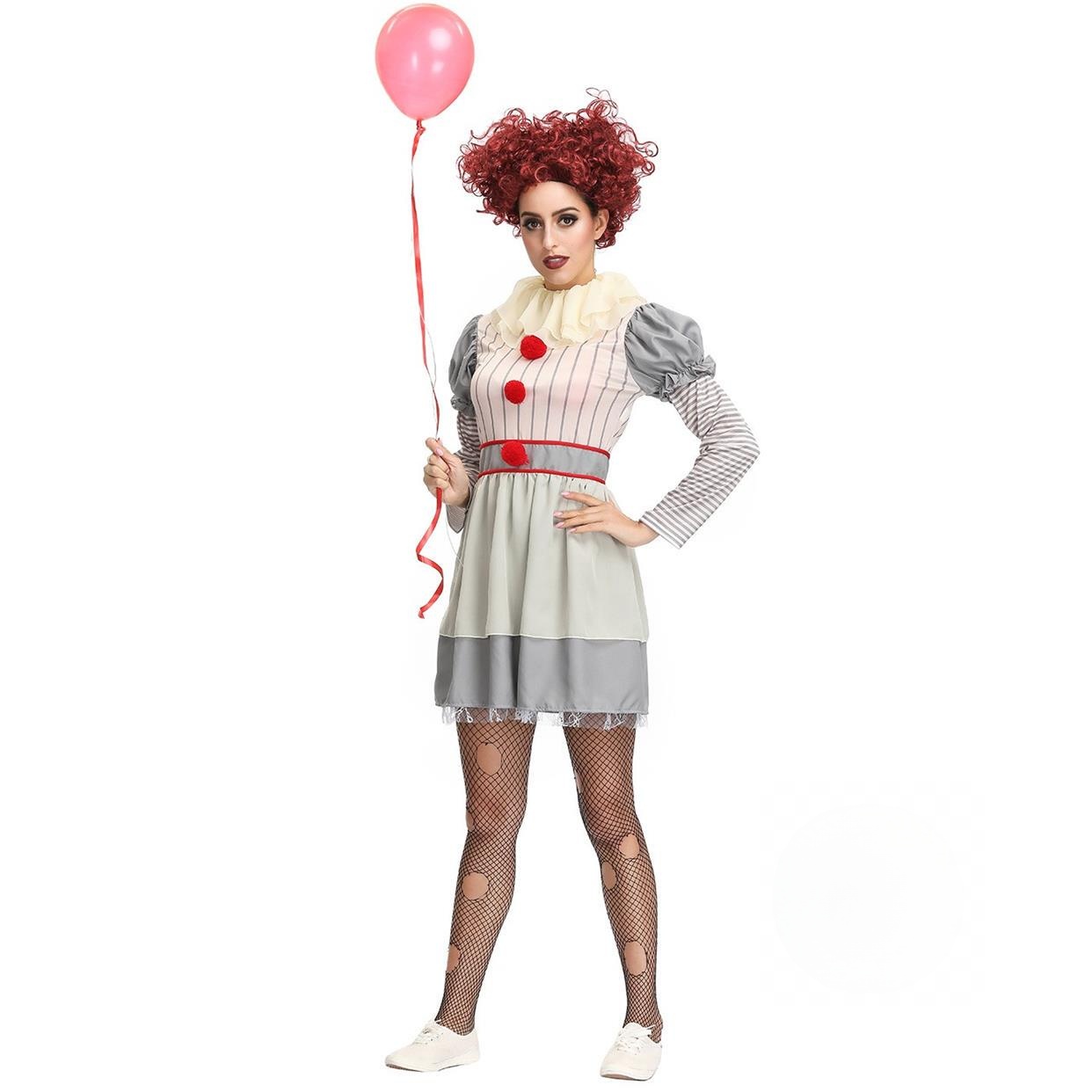 Duży kostium klauna na Hallowe – Ethnic Wear Fashion Designer recenzja i cena