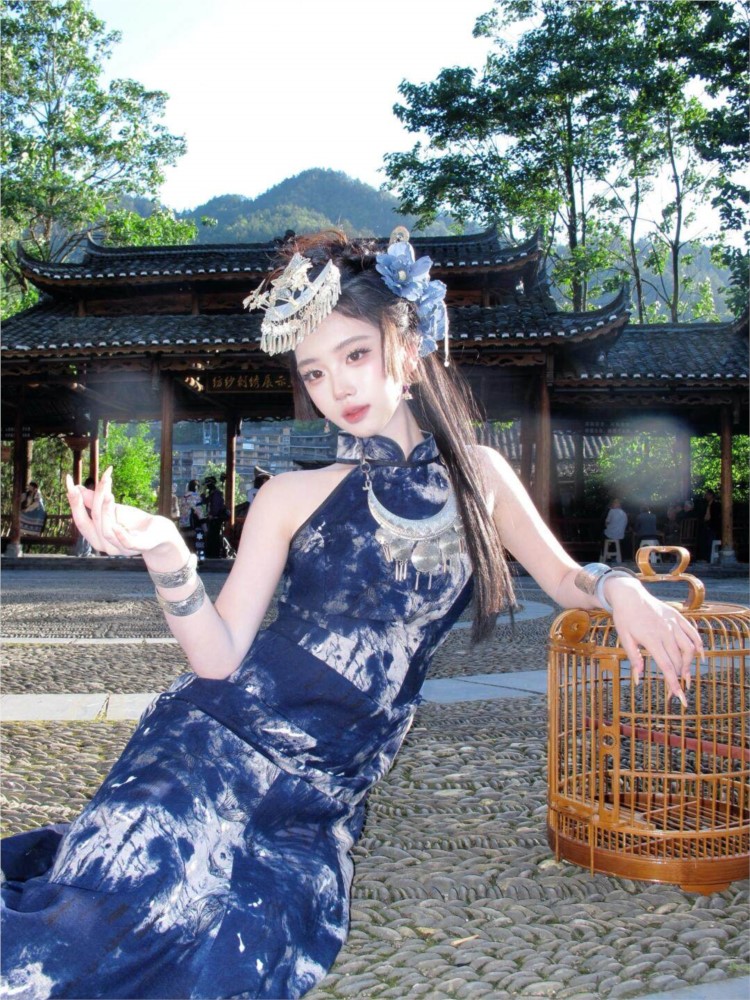 Nowa sukienka batik, styl etni – Fashion Show Ethnic Wear recenzja i cena