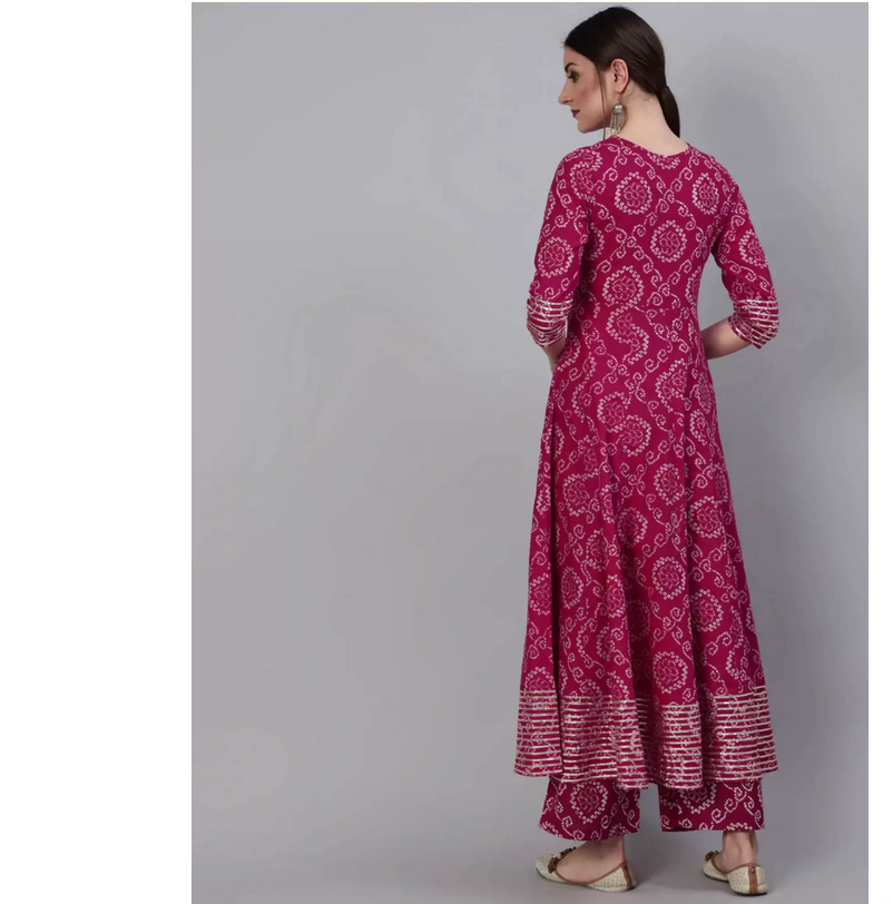 Indyjski, czysto bawełniany, r – Salwar Kameez Set recenzja i cena