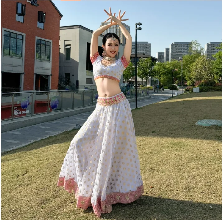 Damski strój do tańca Xinjiang – Salwar Kameez Set recenzja i cena