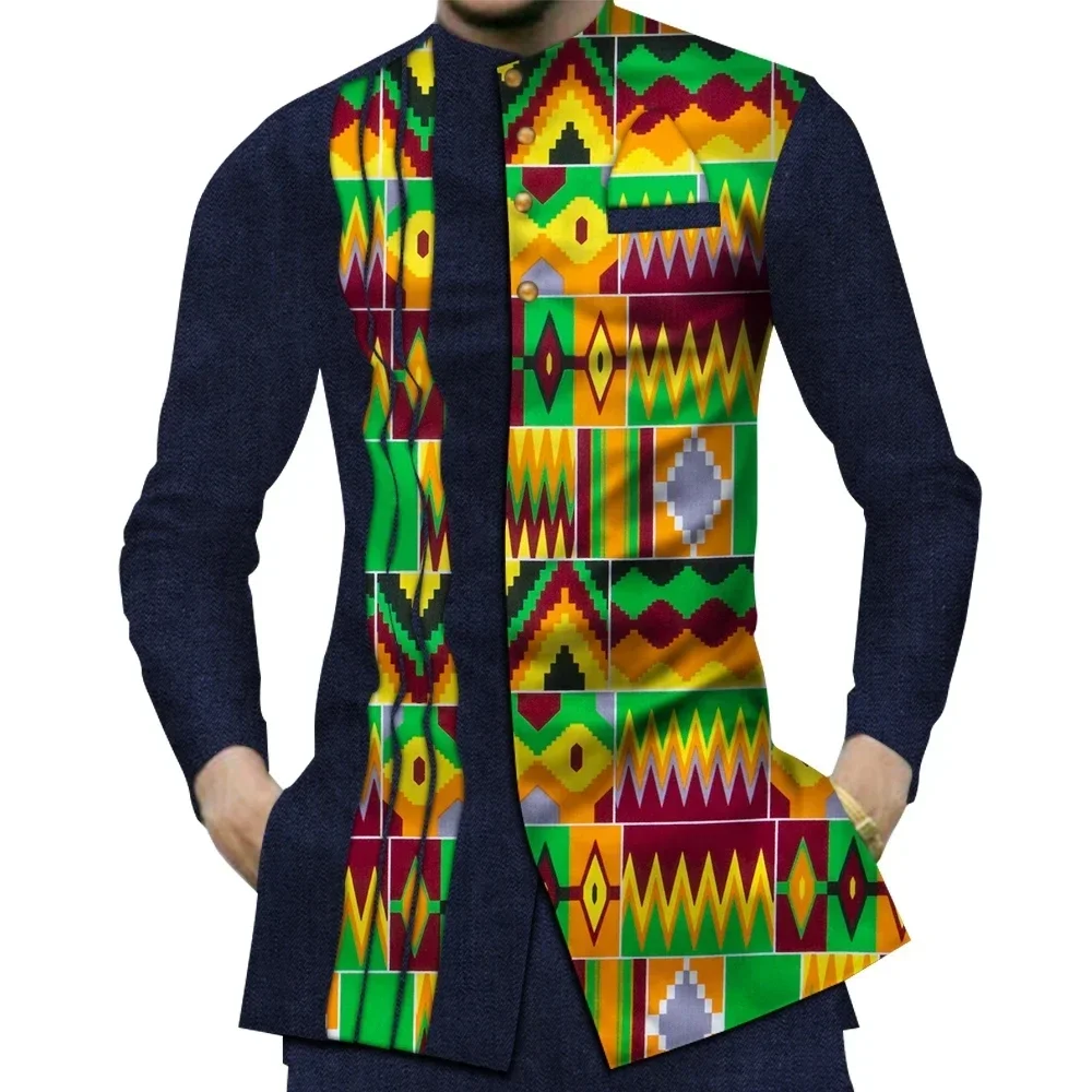 Casual 100% bawełna męska odzi – Dashiki Shirt Men recenzja i cena