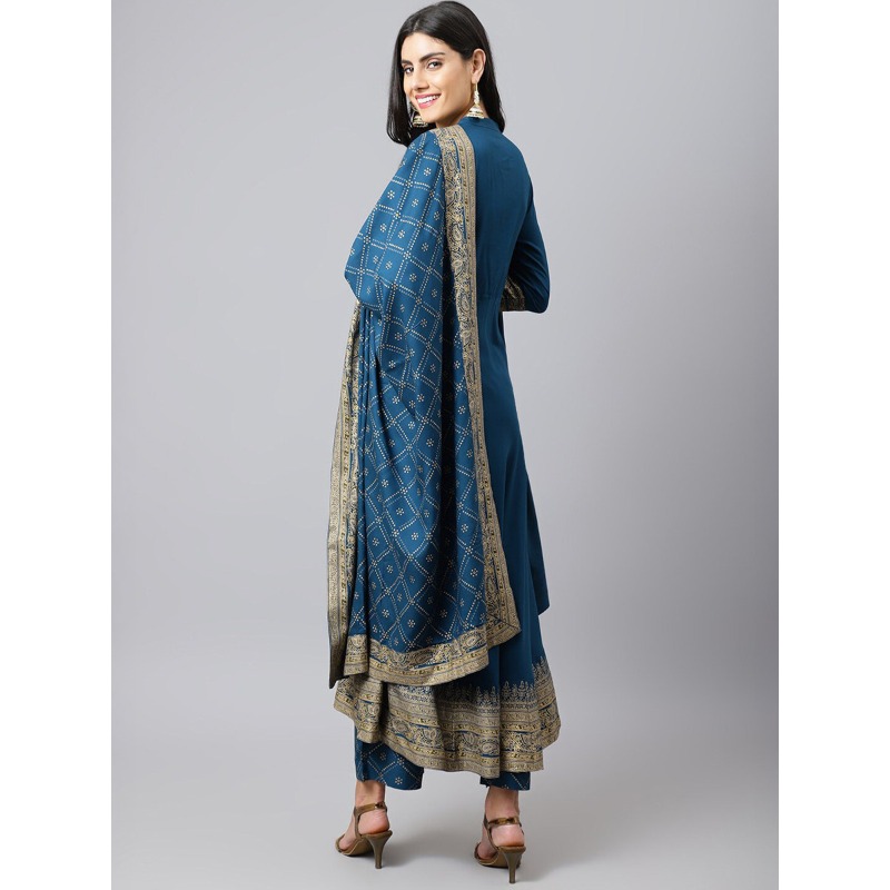 Indyjski strój etniczny damski – Salwar Kameez Set recenzja i cena
