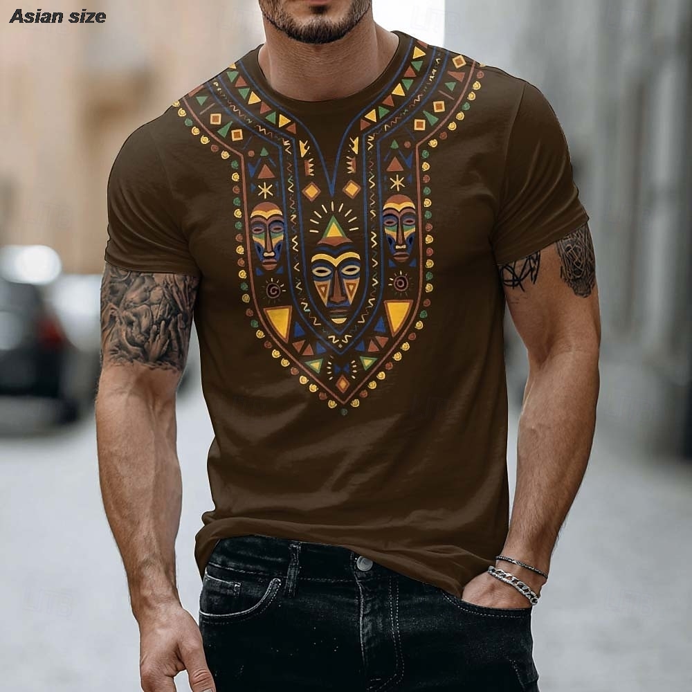 Męska koszulka z afrykańską ma – Dashiki Shirt Men recenzja i cena