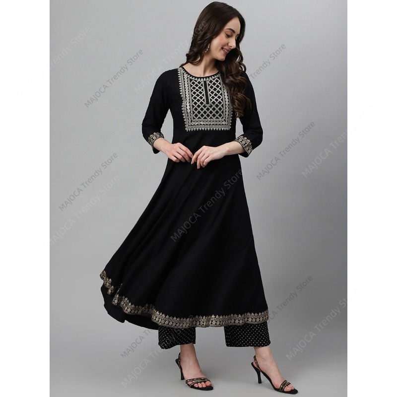 Indyjski/Pakistański damski ze – Salwar Kameez Set recenzja i cena