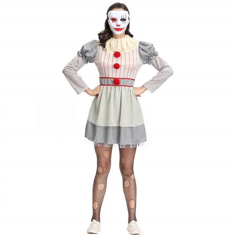 Duży strój klauna na Halloween – Ethnic Wear Fashion Designer recenzja i cena
