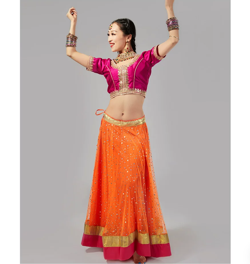 Strój do tańca indyjskiego, ko – Salwar Kameez Set recenzja i cena