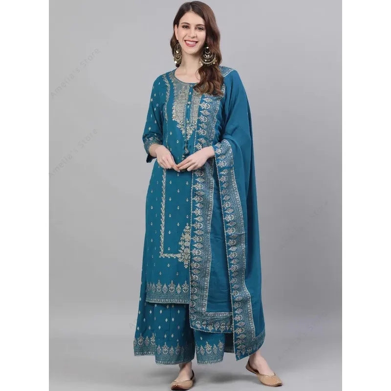 Indyjski damski garnitur punja – Salwar Kameez Set recenzja i cena