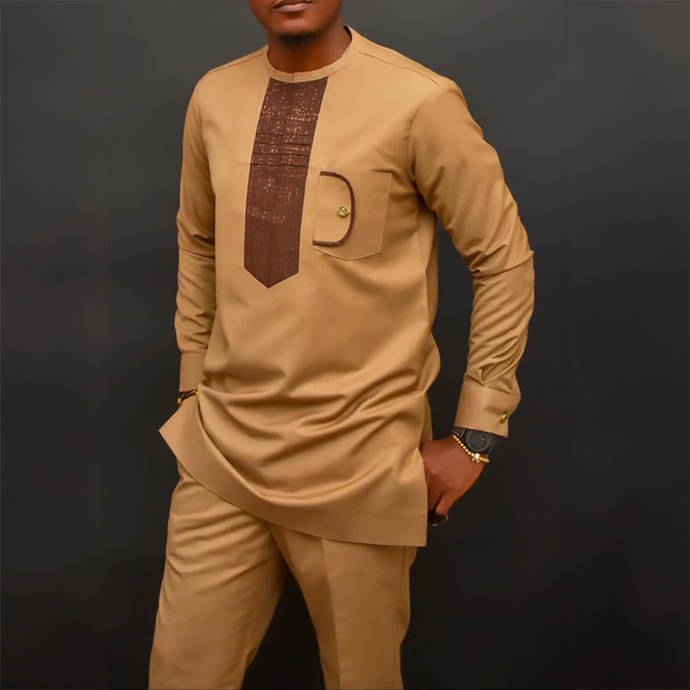 Odzież męska Dashiki 2 sztuki  – Dashiki Shirt Men recenzja i cena