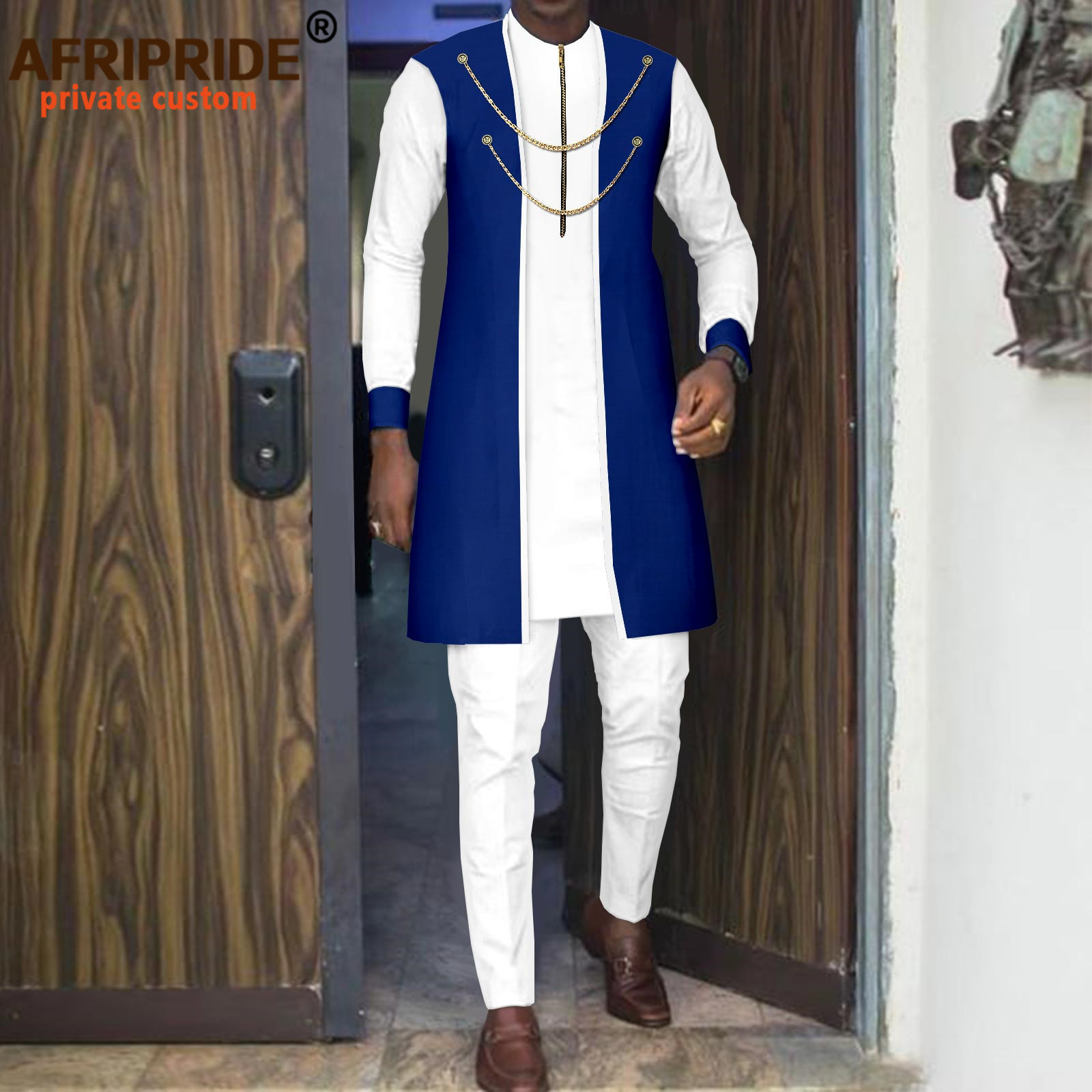 Bazin Riche ubranie afrykański – Dashiki Shirt Men recenzja i cena